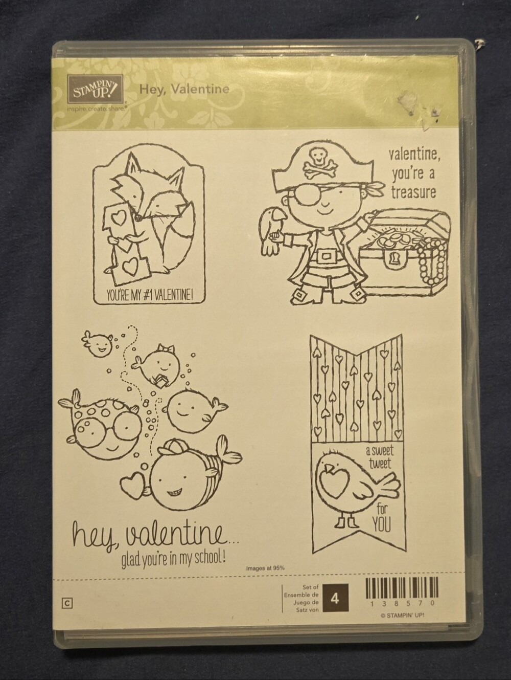 Stampin' Up! Hey, Valentine Stamp Set